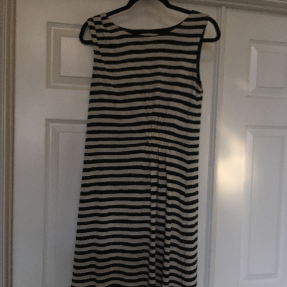Dress with stripes