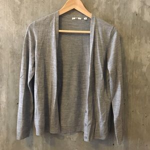 Uniqlo Grey Cardigan