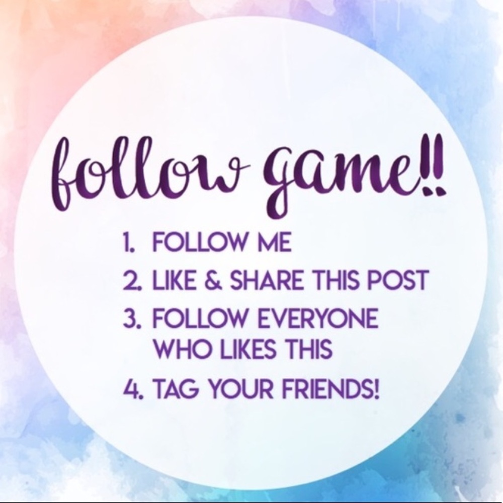FULL FOLLOW GAME! COME PLAY MY NEWEST GAME - Picture 1 of 5