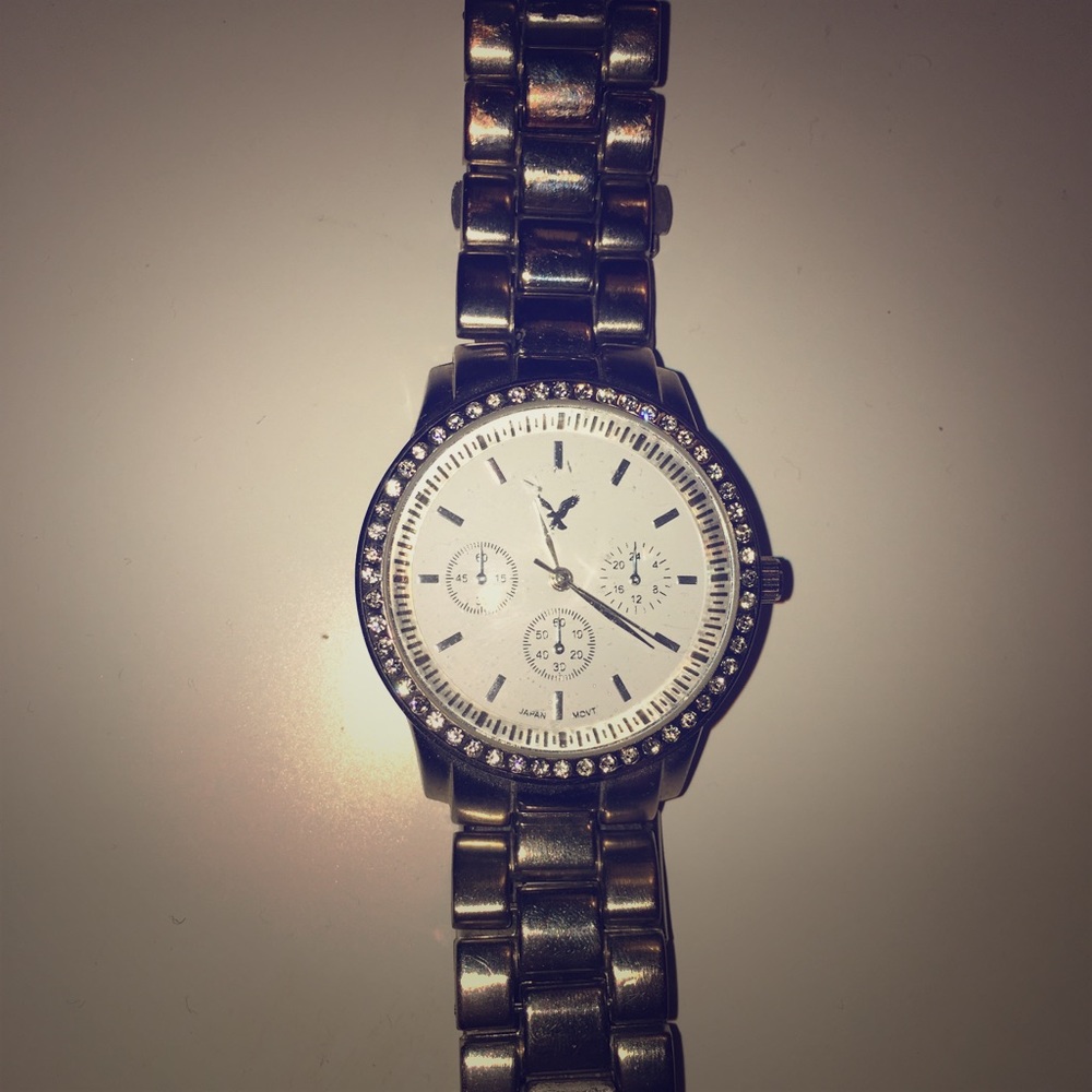 American Eagle Silver Watch