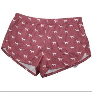 VS Pink dog logo sexy sleep shorts! Small VS Pink dog logo sexy sleep shorts! Small