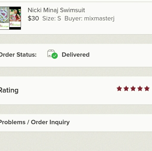 Nicky Minaj swimsuit - Picture 1 of 1