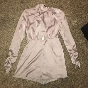 Missguided Shiny Romper