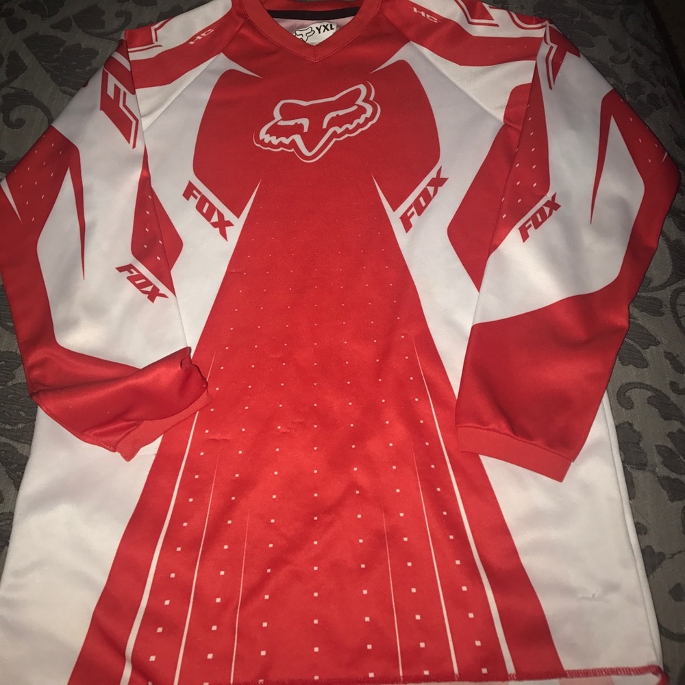 Boys fox racing shirt
