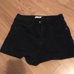 Black shorts