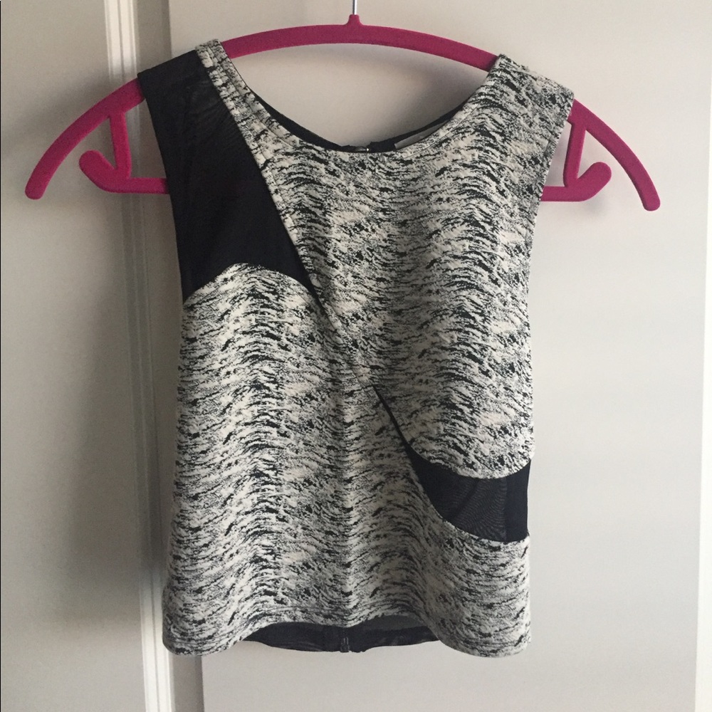 Urban Outfitters- Sheet Back Crop Top