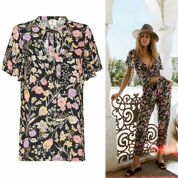 New spell designs sayulita blouse nightshade gypsy - Picture 2 of 8