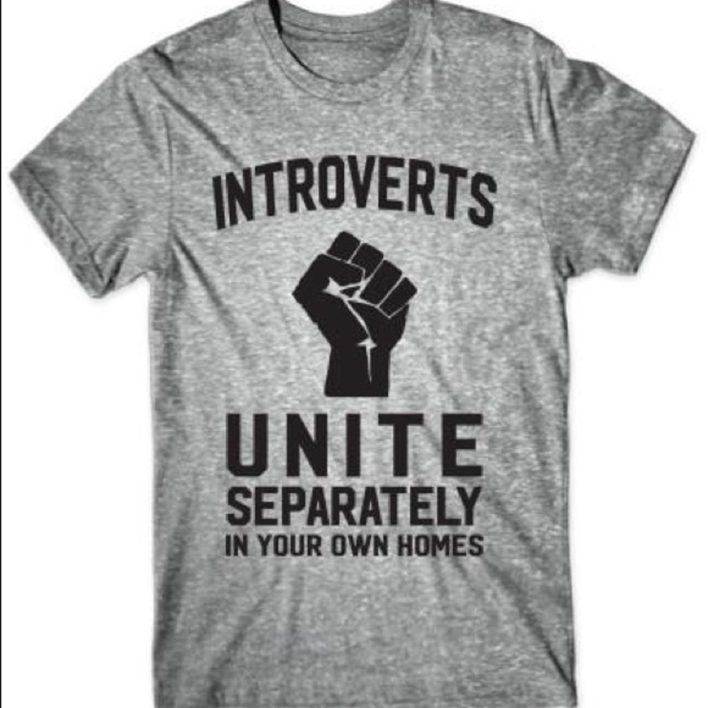 Introverts Unite ✊️ Separately... in your own home