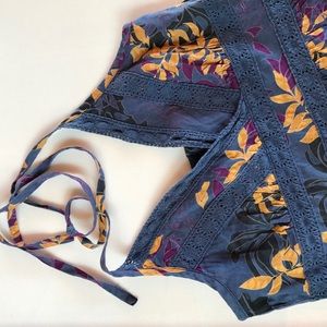 H&M floral crochet halter top H&M floral crochet halter top