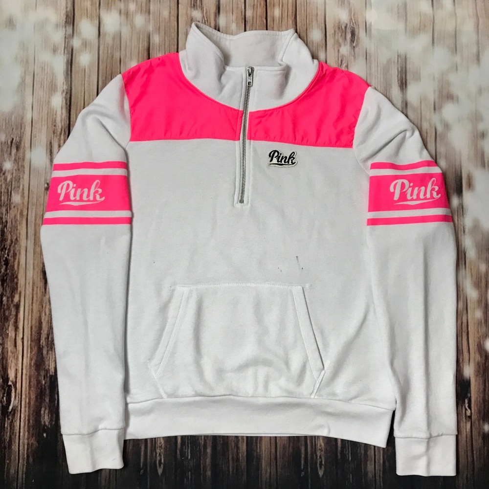Victoria's Secret PINK Half zip sweatshirt
