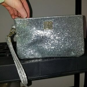 Sparkle Liz Clairborne wristlet/phone charger