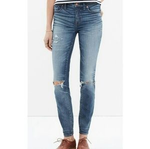 MADEWELL HIGH RISER SKINNY JEANS
