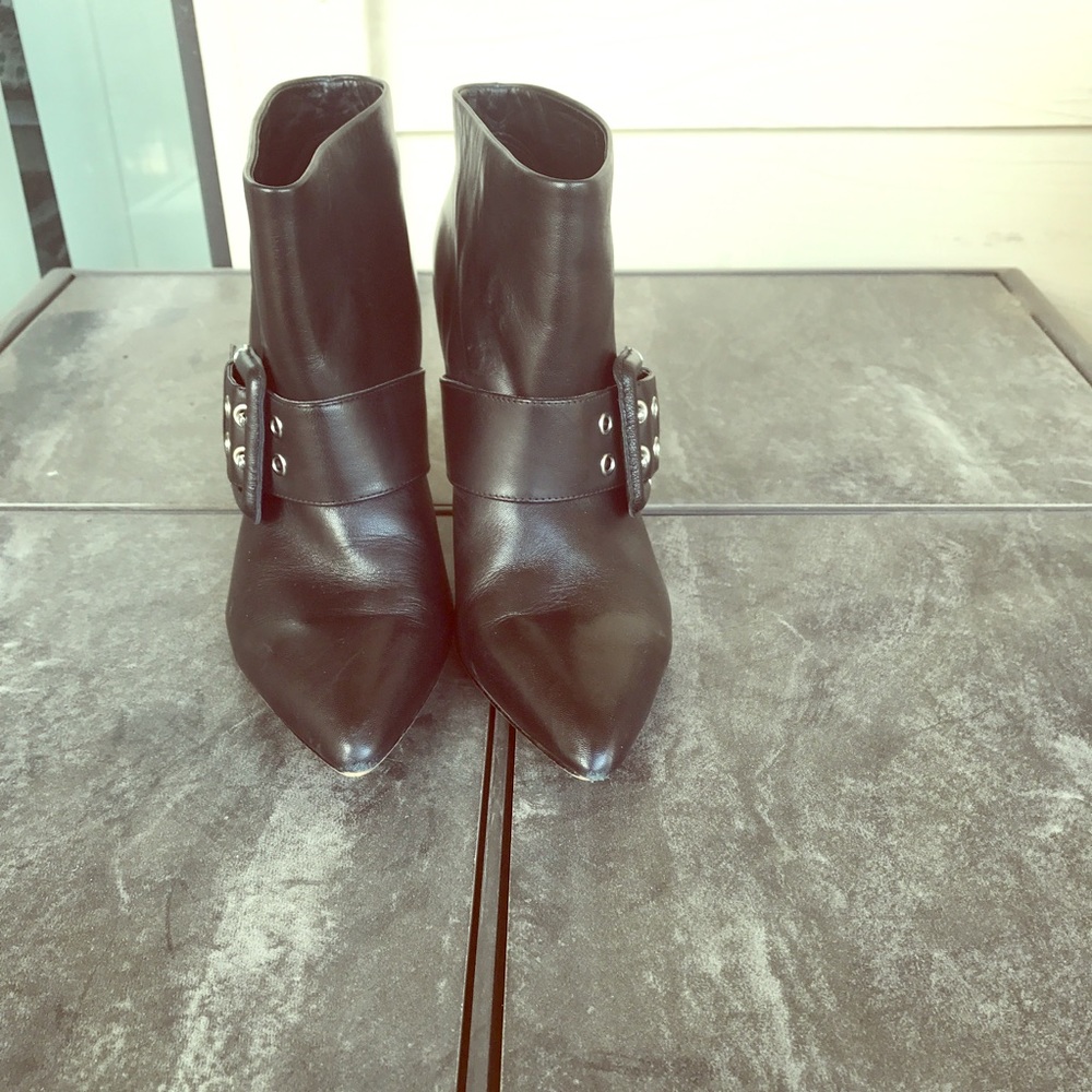 Black Nine West ankle boots