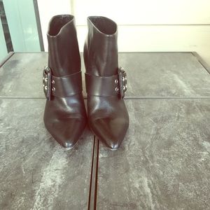 Black Nine West ankle boots
