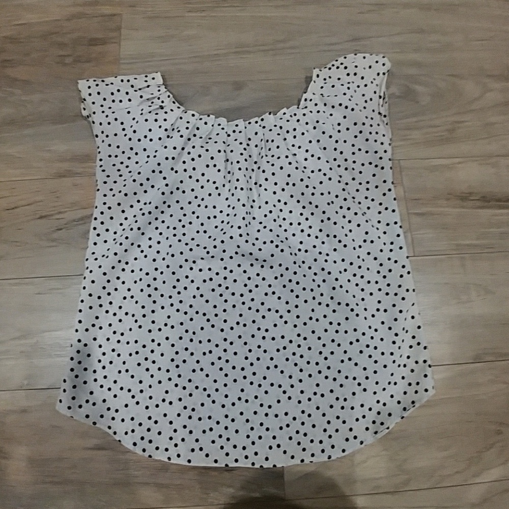 LC polka dot top