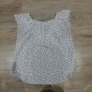 LC polka dot top