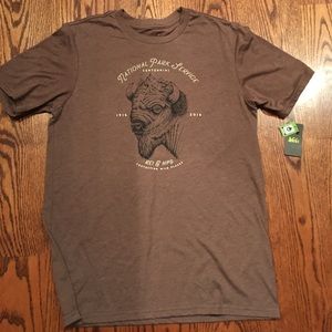 Nps buffalo logo tee