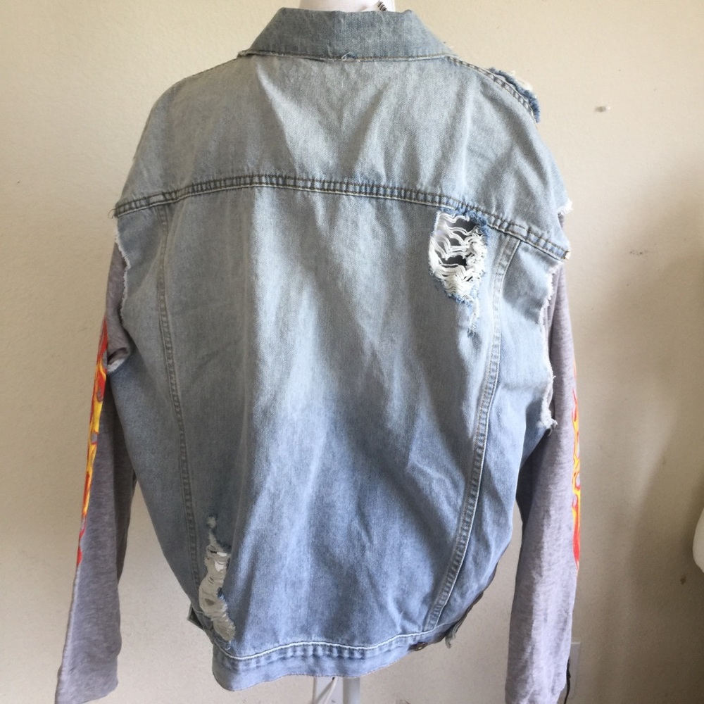 LF flame denim jackets - Picture 4 of 4