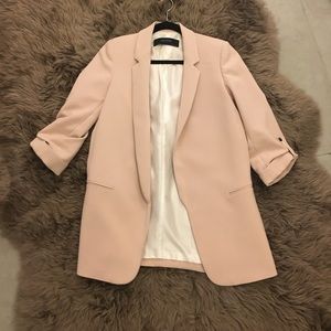 Light pink zara blazer Light pink zara blazer