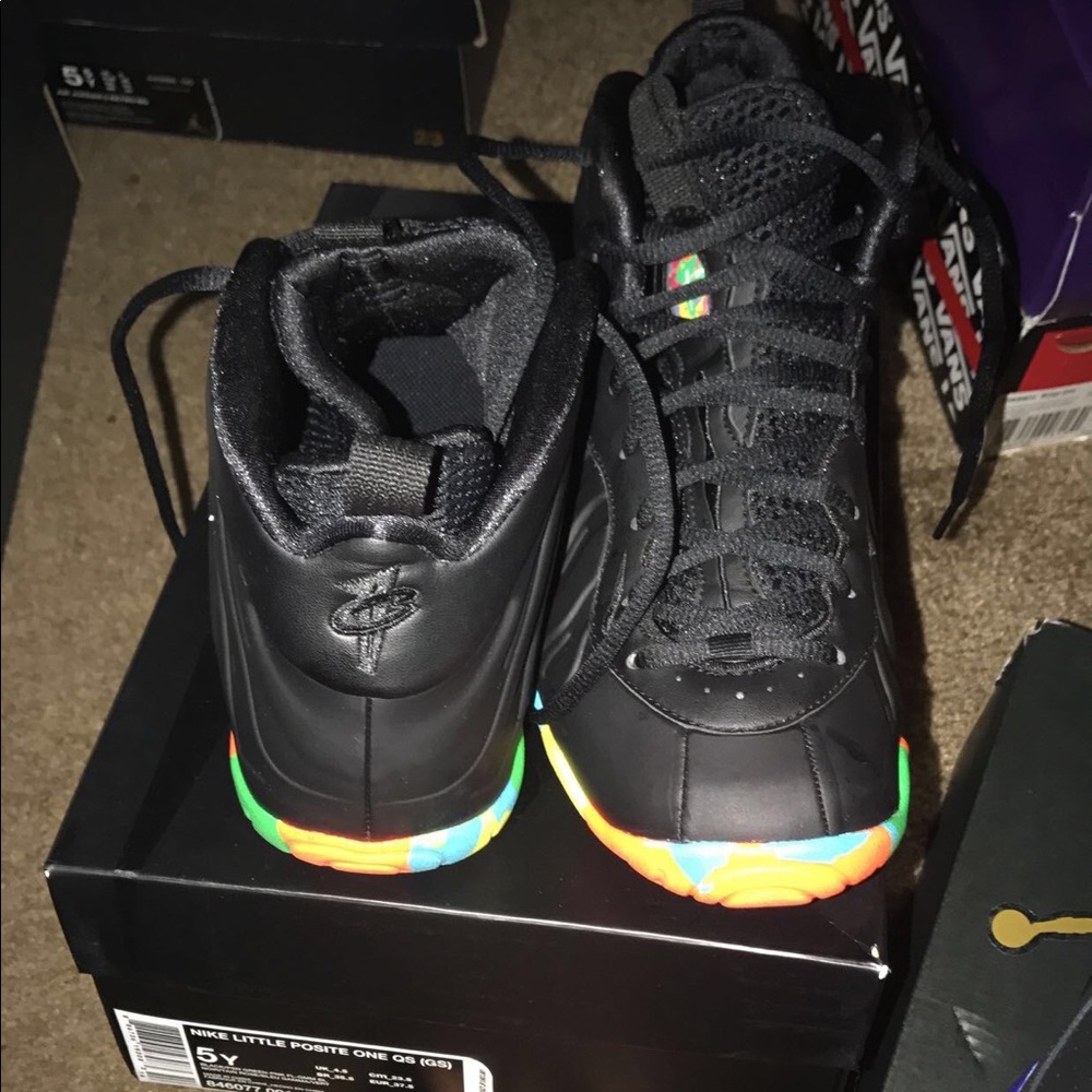 Nike Fruity Pebble Foams (Black)