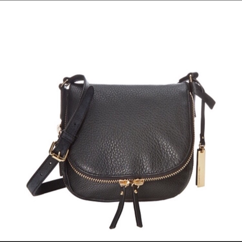 Leather crossbody purse
