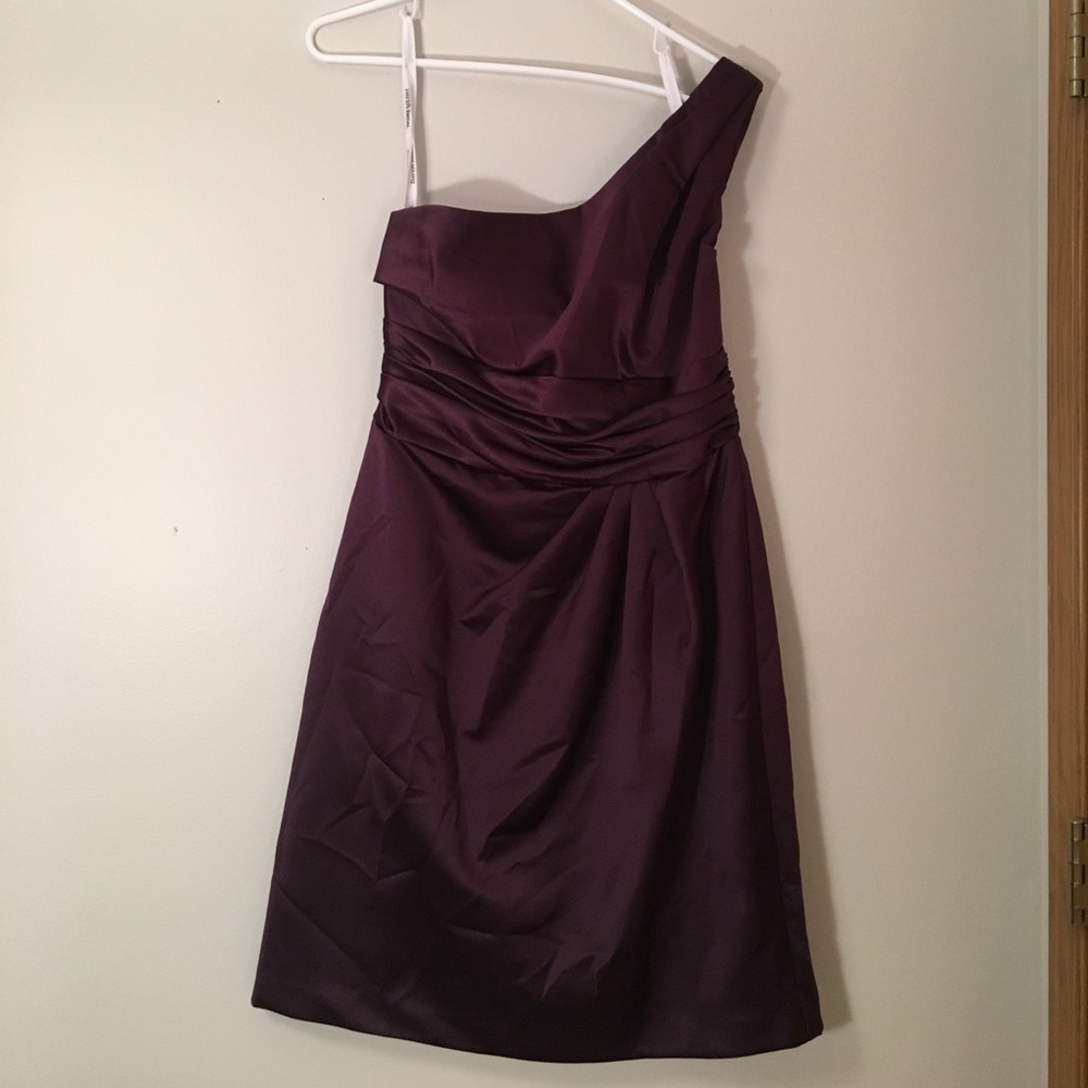 Plum evening/bridal dress