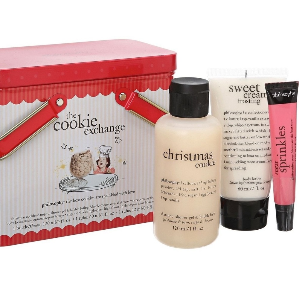 NEW Philosophy Cookie Exchange Holiday Gift Set 4P