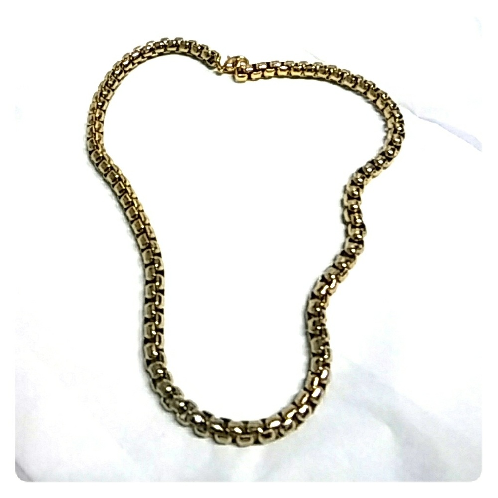 3 dimensional link necklace