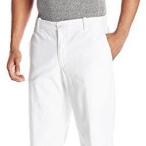 White Izod saltwater pants straight fit flat