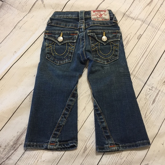 True Religion Baby Girl Jeans size 2 joey
. - Picture 3 of 5
