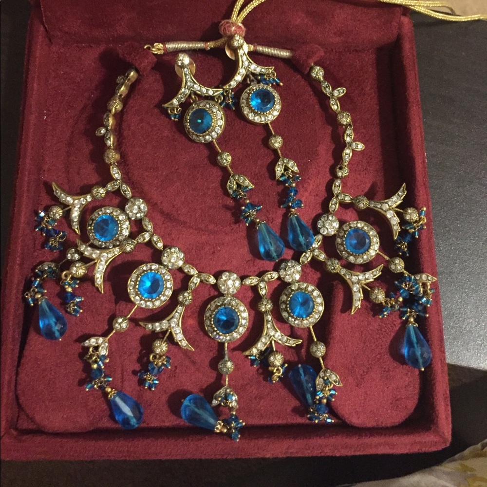 Necklace and Earrings