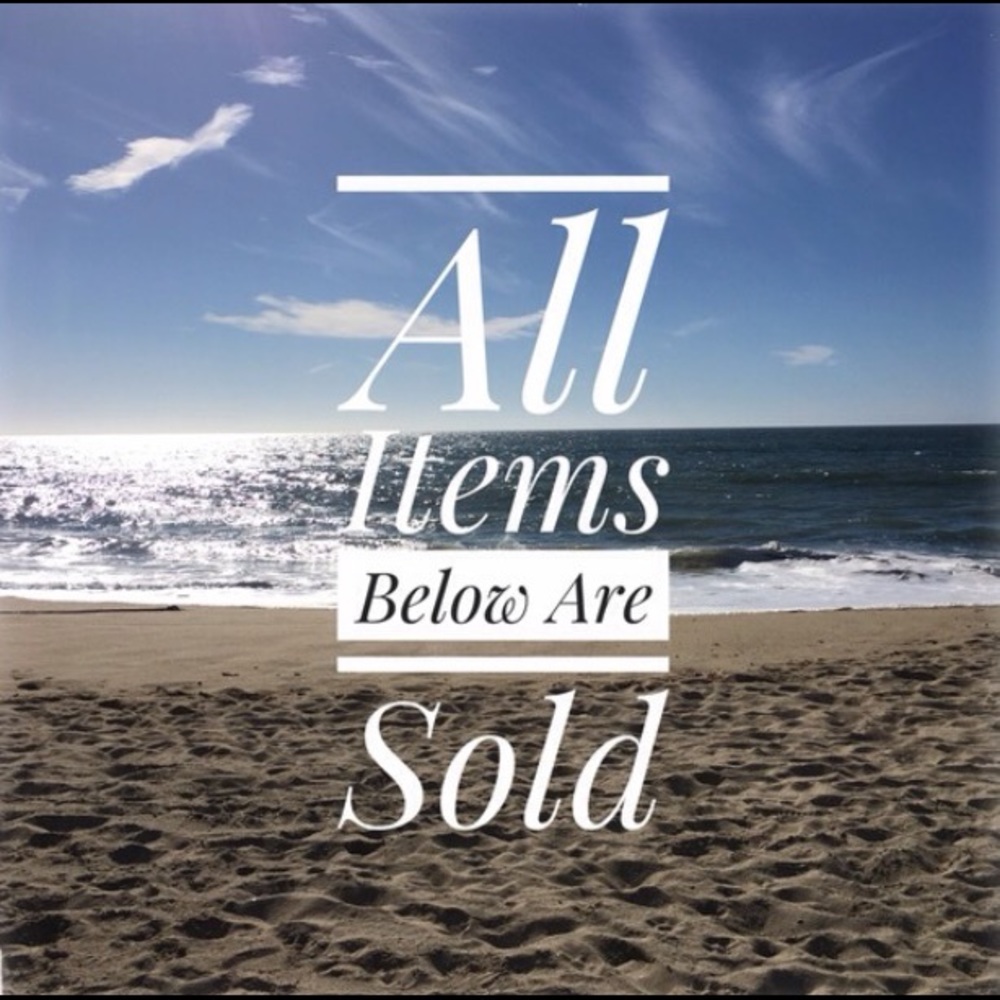 Everything beyond this point is sold.