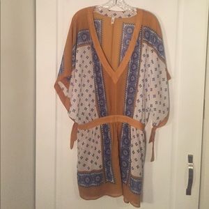 Boho mini dress