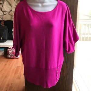 Lane Bryant Berry Color Knit Sweater EUC Lane Bryant Berry Color Knit Sweater EUC