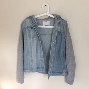 Hooded Denim Jacket