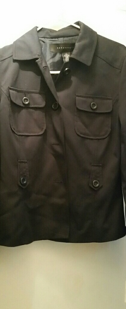 Apostrophe Misses Short Trench Coat