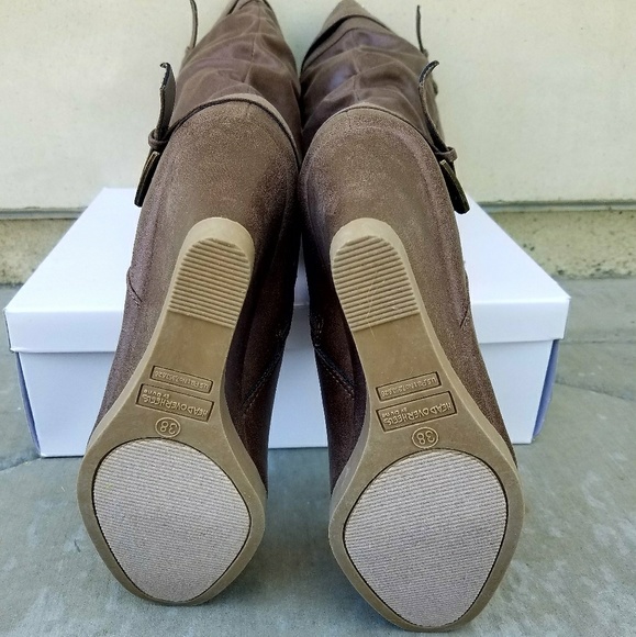 Head Over Heels by Dune Wedge Boots - Picture 6 of 6