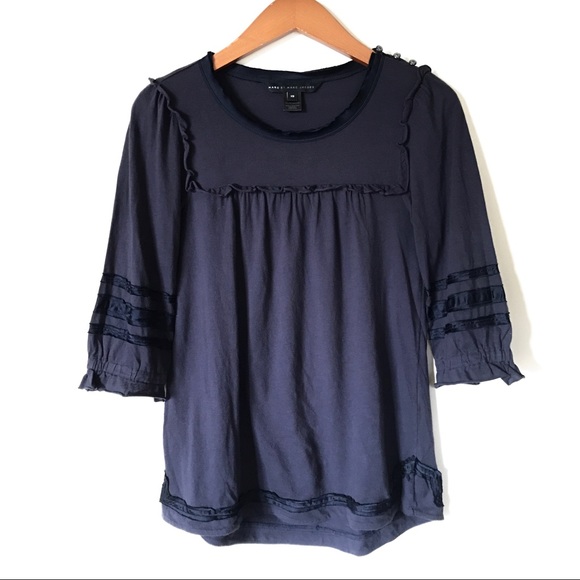 Marc By Marc Jacobs Tops - Marc by Marc Jacobs Peasant Blouse