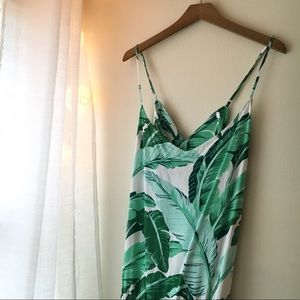 Tropical Print Romper