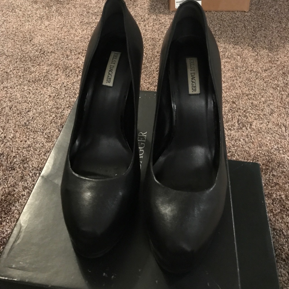 Kelsi Dagger Almond Toed Heels