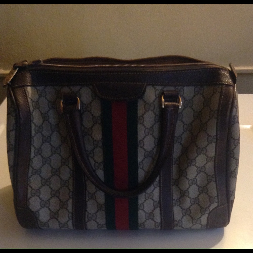 Vintage Gucci Boston Speedy Bag