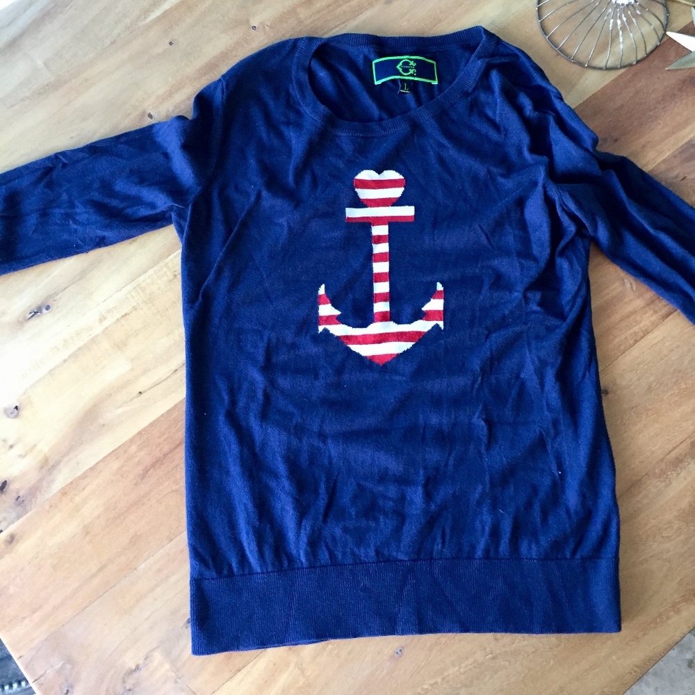 C Wonder anchor sweater 100% cotton