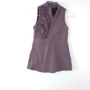 Lululemon COOLMAX  Yoga Mandarin High Collar Tank