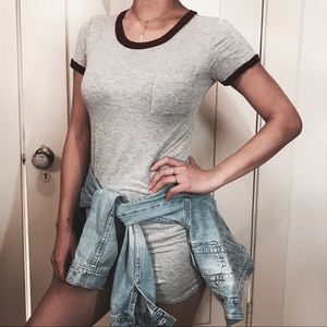 Forever 21 ringer tee dress Forever 21 ringer tee dress