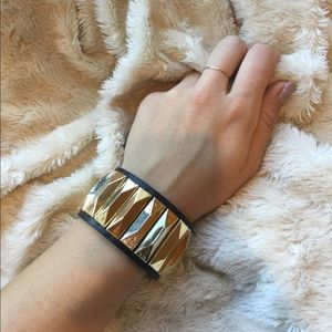 Black and Gold Bracelet