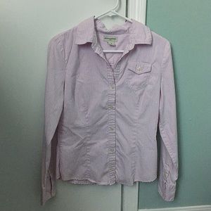 Purple Banana Republic Button Down