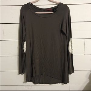Daytrip tunic with elbow detail