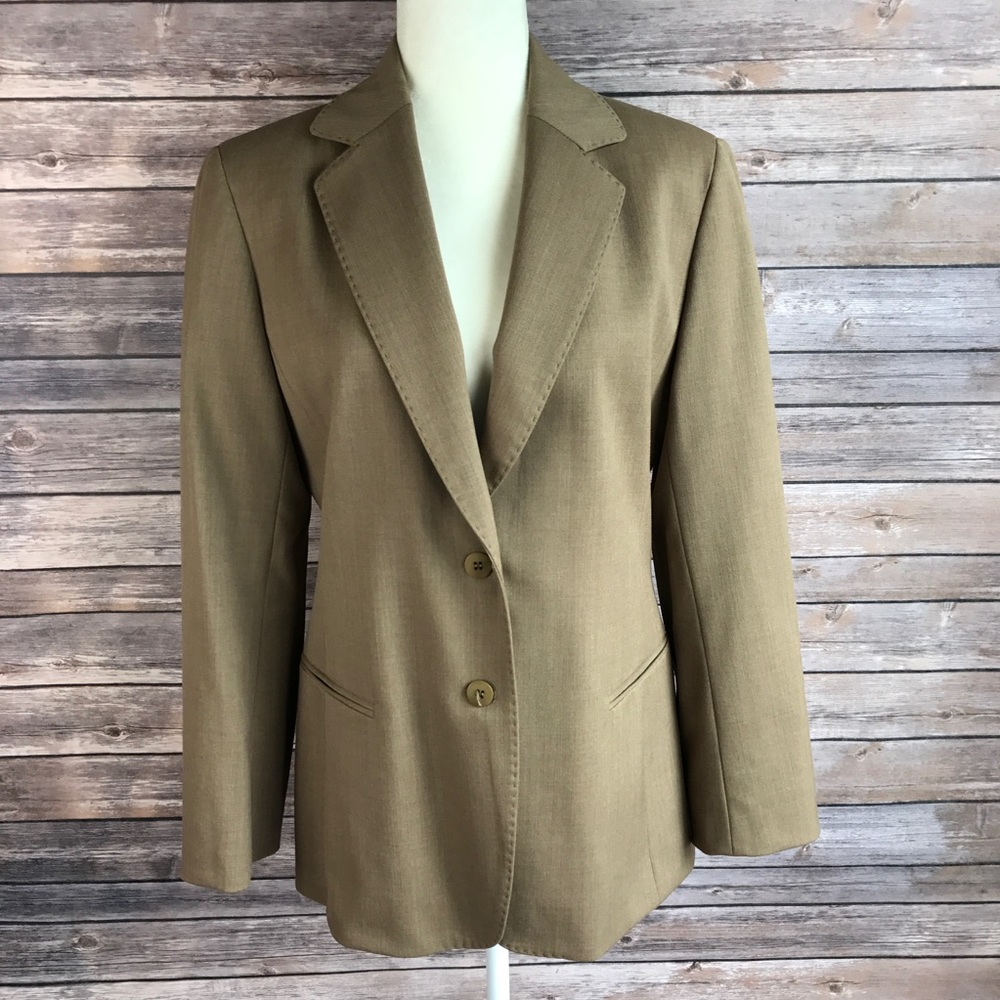 Lafayette 148 New York Tan Blazer