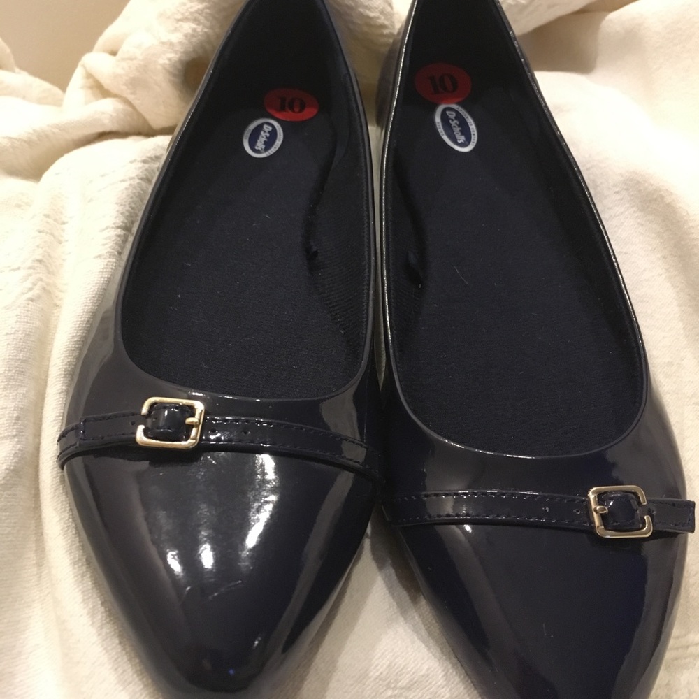 Navy Flats COMFY NEW