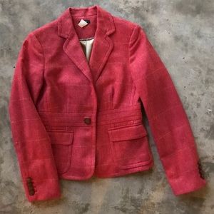 J. Crew Wool Herringbone Ryder Jacket, Like New J. Crew Wool Herringbone Ryder Jacket, Like New